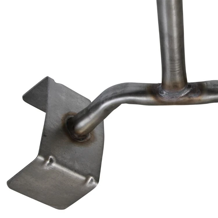 Nippelbuissteun Zwevend 30° RVS, 2x 1/2" 4 Nippelbuissteun Zwevend 30° RVS, 2x 1/2" - Afbeelding 2