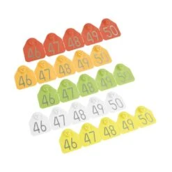 MS Tag Standard Oormerk Vrouwelijk Bedrukt, P/100