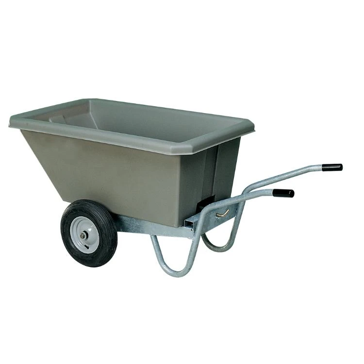 Voerkruiwagen Kiepbaar Polyethyleen, 330 L 3 Voerkruiwagen Kiepbaar Polyethyleen, 330 L