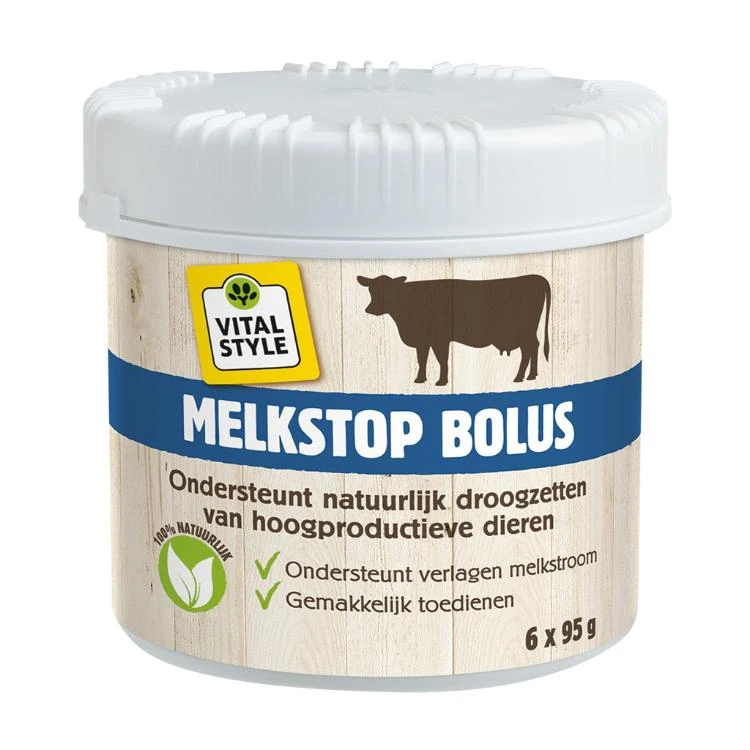 Vitalstyle Melkstop Bolus, 6x 95 G 3 Vitalstyle Melkstop Bolus, 6x 95 G