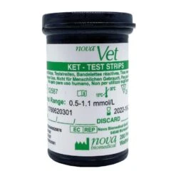 NovaVet Ketonen Snelteststrips, P/25