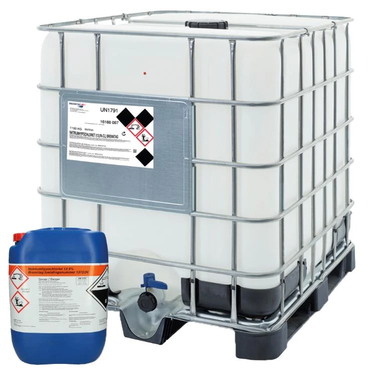Brenntag Natriumhypochloriet 12,5% 3 Brenntag Natriumhypochloriet 12,5%